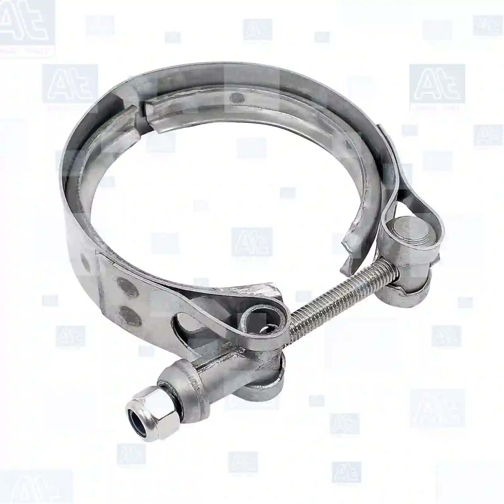 Exhaust Pipe, front Clamp, at no: 77706106 ,  oem no:51974450049, 5197 At Spare Part | Engine, Accelerator Pedal, Camshaft, Connecting Rod, Crankcase, Crankshaft, Cylinder Head, Engine Suspension Mountings, Exhaust Manifold, Exhaust Gas Recirculation, Filter Kits, Flywheel Housing, General Overhaul Kits, Engine, Intake Manifold, Oil Cleaner, Oil Cooler, Oil Filter, Oil Pump, Oil Sump, Piston & Liner, Sensor & Switch, Timing Case, Turbocharger, Cooling System, Belt Tensioner, Coolant Filter, Coolant Pipe, Corrosion Prevention Agent, Drive, Expansion Tank, Fan, Intercooler, Monitors & Gauges, Radiator, Thermostat, V-Belt / Timing belt, Water Pump, Fuel System, Electronical Injector Unit, Feed Pump, Fuel Filter, cpl., Fuel Gauge Sender,  Fuel Line, Fuel Pump, Fuel Tank, Injection Line Kit, Injection Pump, Exhaust System, Clutch & Pedal, Gearbox, Propeller Shaft, Axles, Brake System, Hubs & Wheels, Suspension, Leaf Spring, Universal Parts / Accessories, Steering, Electrical System, Cabin