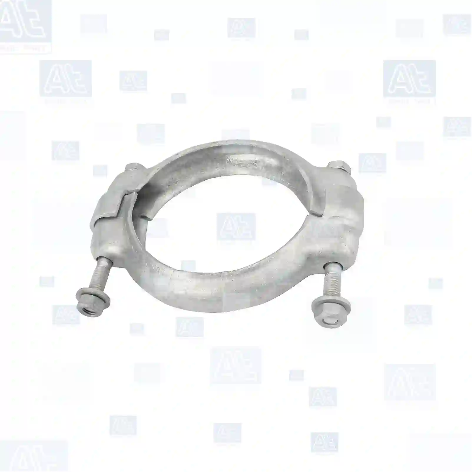 Exhaust Pipe, front Clamp, at no: 77706668 ,  oem no:5001838015 At Spare Part | Engine, Accelerator Pedal, Camshaft, Connecting Rod, Crankcase, Crankshaft, Cylinder Head, Engine Suspension Mountings, Exhaust Manifold, Exhaust Gas Recirculation, Filter Kits, Flywheel Housing, General Overhaul Kits, Engine, Intake Manifold, Oil Cleaner, Oil Cooler, Oil Filter, Oil Pump, Oil Sump, Piston & Liner, Sensor & Switch, Timing Case, Turbocharger, Cooling System, Belt Tensioner, Coolant Filter, Coolant Pipe, Corrosion Prevention Agent, Drive, Expansion Tank, Fan, Intercooler, Monitors & Gauges, Radiator, Thermostat, V-Belt / Timing belt, Water Pump, Fuel System, Electronical Injector Unit, Feed Pump, Fuel Filter, cpl., Fuel Gauge Sender,  Fuel Line, Fuel Pump, Fuel Tank, Injection Line Kit, Injection Pump, Exhaust System, Clutch & Pedal, Gearbox, Propeller Shaft, Axles, Brake System, Hubs & Wheels, Suspension, Leaf Spring, Universal Parts / Accessories, Steering, Electrical System, Cabin