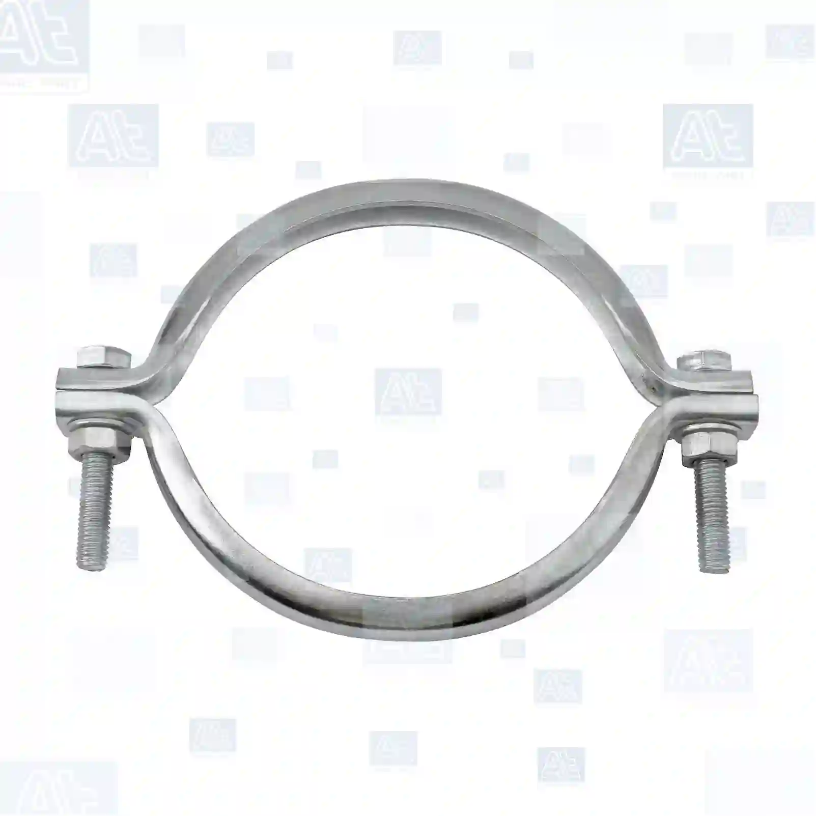Exhaust Pipe, front Clamp, at no: 77706871 ,  oem no:1075184 At Spare Part | Engine, Accelerator Pedal, Camshaft, Connecting Rod, Crankcase, Crankshaft, Cylinder Head, Engine Suspension Mountings, Exhaust Manifold, Exhaust Gas Recirculation, Filter Kits, Flywheel Housing, General Overhaul Kits, Engine, Intake Manifold, Oil Cleaner, Oil Cooler, Oil Filter, Oil Pump, Oil Sump, Piston & Liner, Sensor & Switch, Timing Case, Turbocharger, Cooling System, Belt Tensioner, Coolant Filter, Coolant Pipe, Corrosion Prevention Agent, Drive, Expansion Tank, Fan, Intercooler, Monitors & Gauges, Radiator, Thermostat, V-Belt / Timing belt, Water Pump, Fuel System, Electronical Injector Unit, Feed Pump, Fuel Filter, cpl., Fuel Gauge Sender,  Fuel Line, Fuel Pump, Fuel Tank, Injection Line Kit, Injection Pump, Exhaust System, Clutch & Pedal, Gearbox, Propeller Shaft, Axles, Brake System, Hubs & Wheels, Suspension, Leaf Spring, Universal Parts / Accessories, Steering, Electrical System, Cabin