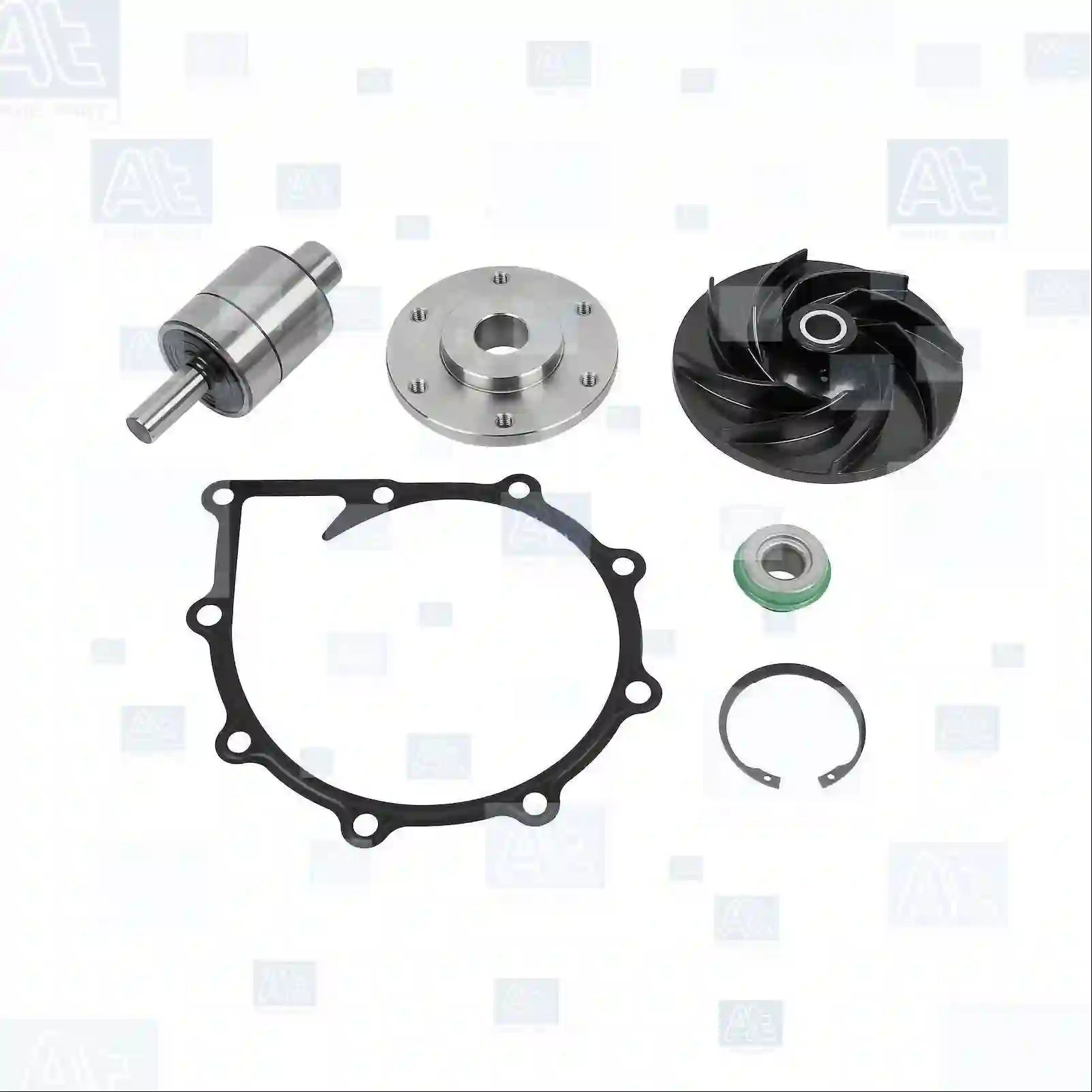 Water Pump Repair kit, water pump, at no: 77707535 ,  oem no:51065996091, 5106 At Spare Part | Engine, Accelerator Pedal, Camshaft, Connecting Rod, Crankcase, Crankshaft, Cylinder Head, Engine Suspension Mountings, Exhaust Manifold, Exhaust Gas Recirculation, Filter Kits, Flywheel Housing, General Overhaul Kits, Engine, Intake Manifold, Oil Cleaner, Oil Cooler, Oil Filter, Oil Pump, Oil Sump, Piston & Liner, Sensor & Switch, Timing Case, Turbocharger, Cooling System, Belt Tensioner, Coolant Filter, Coolant Pipe, Corrosion Prevention Agent, Drive, Expansion Tank, Fan, Intercooler, Monitors & Gauges, Radiator, Thermostat, V-Belt / Timing belt, Water Pump, Fuel System, Electronical Injector Unit, Feed Pump, Fuel Filter, cpl., Fuel Gauge Sender,  Fuel Line, Fuel Pump, Fuel Tank, Injection Line Kit, Injection Pump, Exhaust System, Clutch & Pedal, Gearbox, Propeller Shaft, Axles, Brake System, Hubs & Wheels, Suspension, Leaf Spring, Universal Parts / Accessories, Steering, Electrical System, Cabin