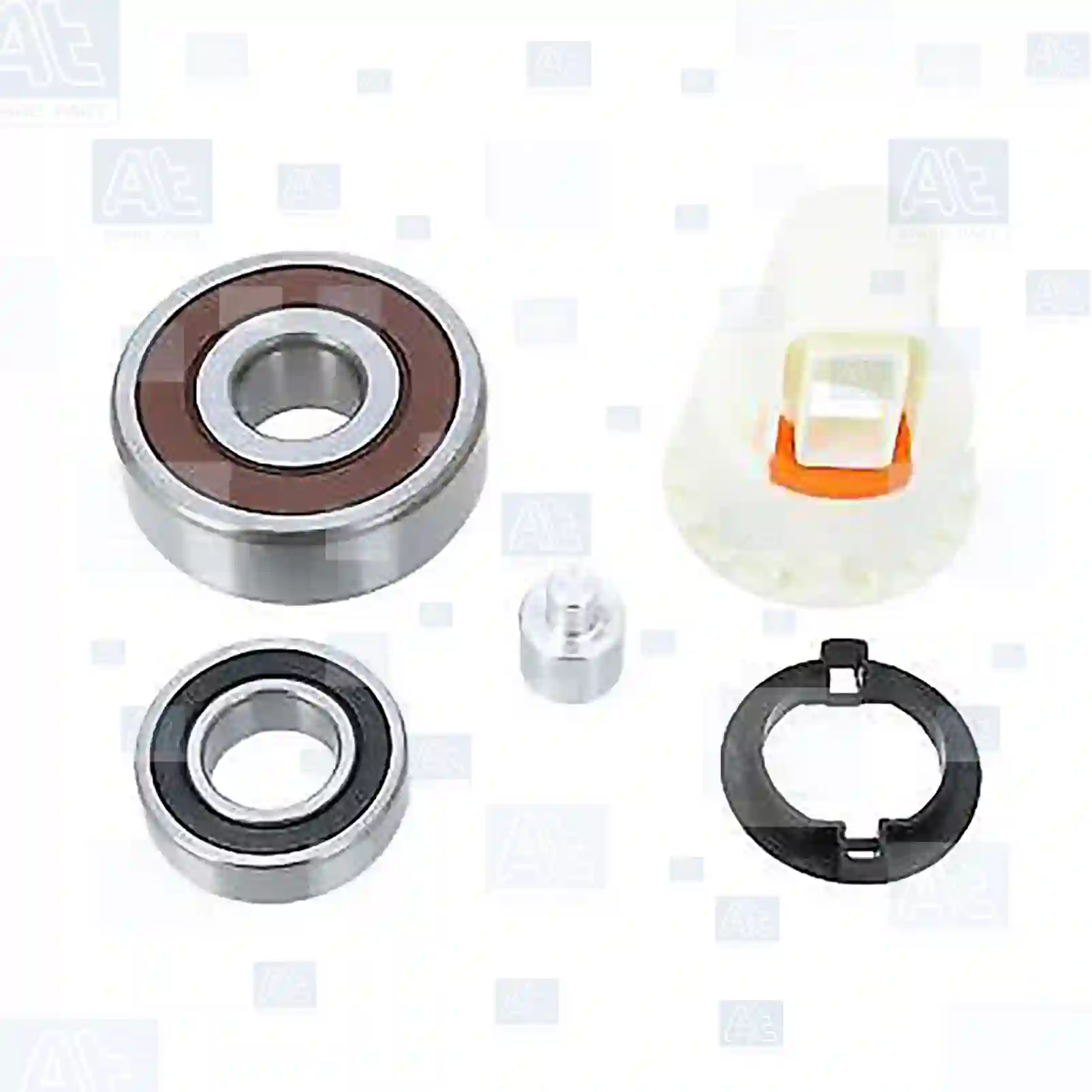 Alternator Ball bearing kit, at no: 77710582 ,  oem no:0009804715, 0009804915, 0009805315, 0009807215 At Spare Part | Engine, Accelerator Pedal, Camshaft, Connecting Rod, Crankcase, Crankshaft, Cylinder Head, Engine Suspension Mountings, Exhaust Manifold, Exhaust Gas Recirculation, Filter Kits, Flywheel Housing, General Overhaul Kits, Engine, Intake Manifold, Oil Cleaner, Oil Cooler, Oil Filter, Oil Pump, Oil Sump, Piston & Liner, Sensor & Switch, Timing Case, Turbocharger, Cooling System, Belt Tensioner, Coolant Filter, Coolant Pipe, Corrosion Prevention Agent, Drive, Expansion Tank, Fan, Intercooler, Monitors & Gauges, Radiator, Thermostat, V-Belt / Timing belt, Water Pump, Fuel System, Electronical Injector Unit, Feed Pump, Fuel Filter, cpl., Fuel Gauge Sender,  Fuel Line, Fuel Pump, Fuel Tank, Injection Line Kit, Injection Pump, Exhaust System, Clutch & Pedal, Gearbox, Propeller Shaft, Axles, Brake System, Hubs & Wheels, Suspension, Leaf Spring, Universal Parts / Accessories, Steering, Electrical System, Cabin
