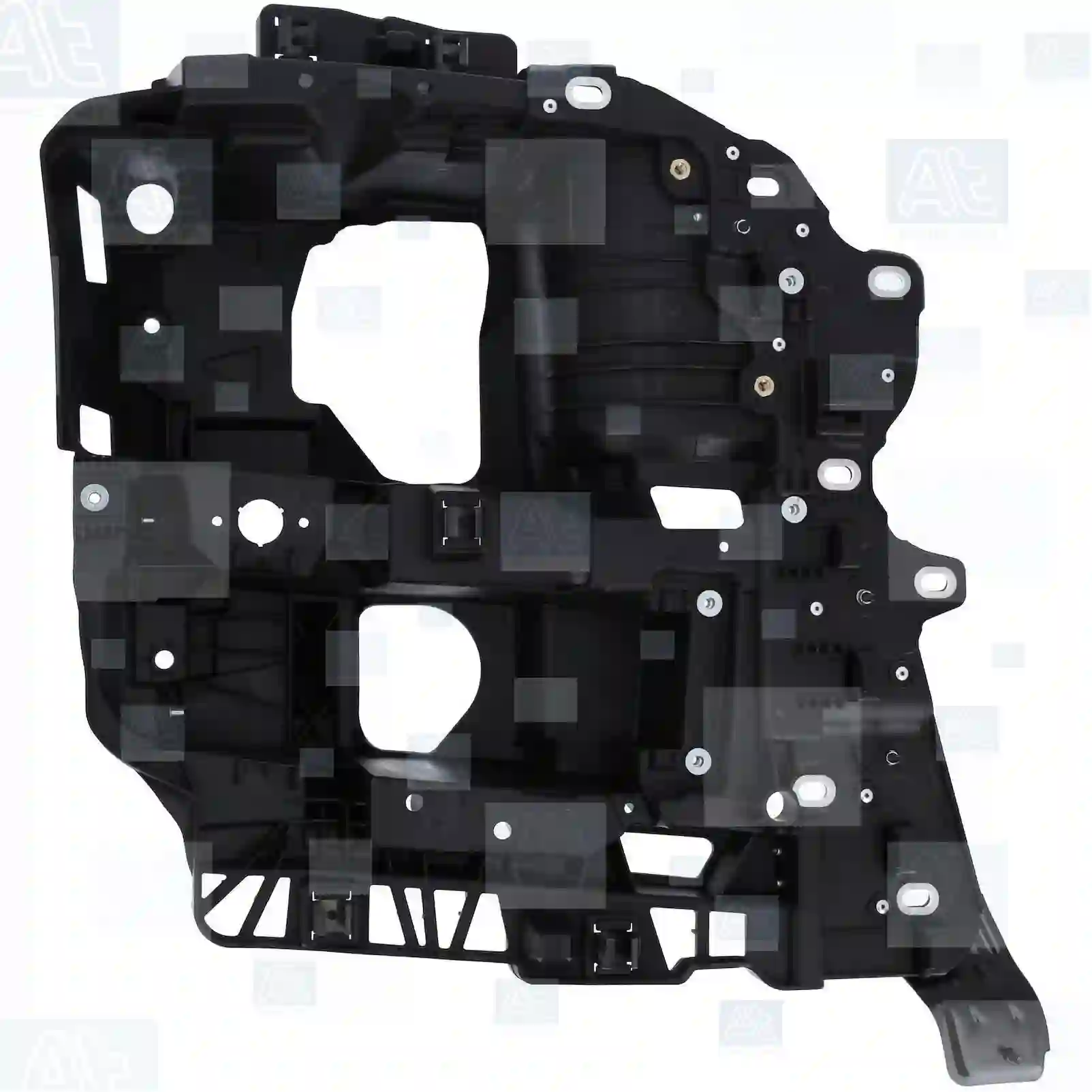 Headlamp Lamp bracket, right, at no: 77711284 ,  oem no:81416106760 At Spare Part | Engine, Accelerator Pedal, Camshaft, Connecting Rod, Crankcase, Crankshaft, Cylinder Head, Engine Suspension Mountings, Exhaust Manifold, Exhaust Gas Recirculation, Filter Kits, Flywheel Housing, General Overhaul Kits, Engine, Intake Manifold, Oil Cleaner, Oil Cooler, Oil Filter, Oil Pump, Oil Sump, Piston & Liner, Sensor & Switch, Timing Case, Turbocharger, Cooling System, Belt Tensioner, Coolant Filter, Coolant Pipe, Corrosion Prevention Agent, Drive, Expansion Tank, Fan, Intercooler, Monitors & Gauges, Radiator, Thermostat, V-Belt / Timing belt, Water Pump, Fuel System, Electronical Injector Unit, Feed Pump, Fuel Filter, cpl., Fuel Gauge Sender,  Fuel Line, Fuel Pump, Fuel Tank, Injection Line Kit, Injection Pump, Exhaust System, Clutch & Pedal, Gearbox, Propeller Shaft, Axles, Brake System, Hubs & Wheels, Suspension, Leaf Spring, Universal Parts / Accessories, Steering, Electrical System, Cabin