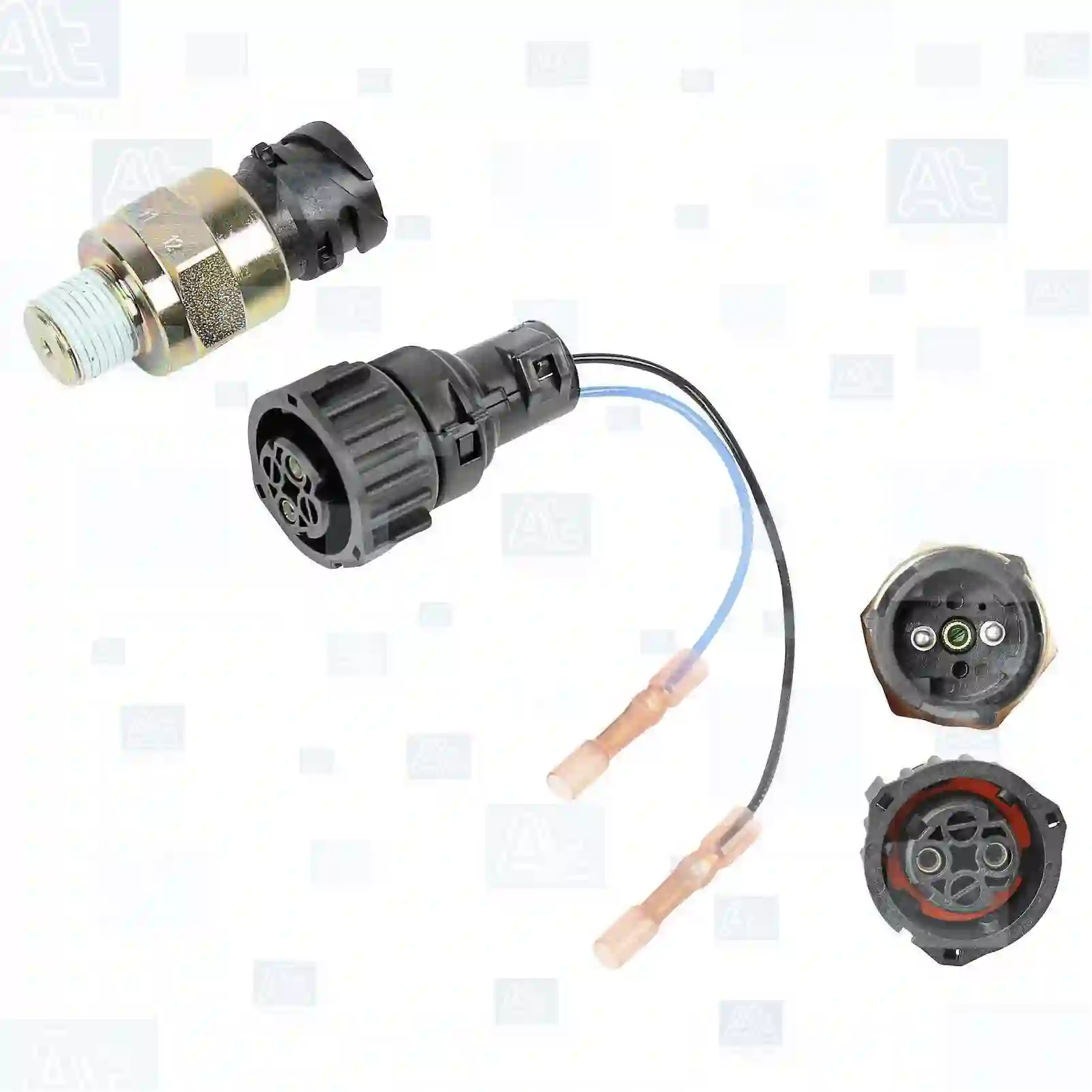 Electrical System Pressure switch, with adapter cable, at no: 77711346 ,  oem no:1087964, 1613280, 1622987, 3944592 At Spare Part | Engine, Accelerator Pedal, Camshaft, Connecting Rod, Crankcase, Crankshaft, Cylinder Head, Engine Suspension Mountings, Exhaust Manifold, Exhaust Gas Recirculation, Filter Kits, Flywheel Housing, General Overhaul Kits, Engine, Intake Manifold, Oil Cleaner, Oil Cooler, Oil Filter, Oil Pump, Oil Sump, Piston & Liner, Sensor & Switch, Timing Case, Turbocharger, Cooling System, Belt Tensioner, Coolant Filter, Coolant Pipe, Corrosion Prevention Agent, Drive, Expansion Tank, Fan, Intercooler, Monitors & Gauges, Radiator, Thermostat, V-Belt / Timing belt, Water Pump, Fuel System, Electronical Injector Unit, Feed Pump, Fuel Filter, cpl., Fuel Gauge Sender,  Fuel Line, Fuel Pump, Fuel Tank, Injection Line Kit, Injection Pump, Exhaust System, Clutch & Pedal, Gearbox, Propeller Shaft, Axles, Brake System, Hubs & Wheels, Suspension, Leaf Spring, Universal Parts / Accessories, Steering, Electrical System, Cabin