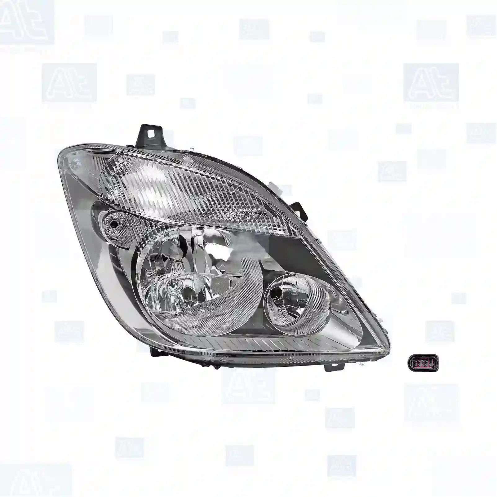 Headlamp Headlamp, right, without bulbs, at no: 77712017 ,  oem no:9068200461, ZG20515-0008 At Spare Part | Engine, Accelerator Pedal, Camshaft, Connecting Rod, Crankcase, Crankshaft, Cylinder Head, Engine Suspension Mountings, Exhaust Manifold, Exhaust Gas Recirculation, Filter Kits, Flywheel Housing, General Overhaul Kits, Engine, Intake Manifold, Oil Cleaner, Oil Cooler, Oil Filter, Oil Pump, Oil Sump, Piston & Liner, Sensor & Switch, Timing Case, Turbocharger, Cooling System, Belt Tensioner, Coolant Filter, Coolant Pipe, Corrosion Prevention Agent, Drive, Expansion Tank, Fan, Intercooler, Monitors & Gauges, Radiator, Thermostat, V-Belt / Timing belt, Water Pump, Fuel System, Electronical Injector Unit, Feed Pump, Fuel Filter, cpl., Fuel Gauge Sender,  Fuel Line, Fuel Pump, Fuel Tank, Injection Line Kit, Injection Pump, Exhaust System, Clutch & Pedal, Gearbox, Propeller Shaft, Axles, Brake System, Hubs & Wheels, Suspension, Leaf Spring, Universal Parts / Accessories, Steering, Electrical System, Cabin