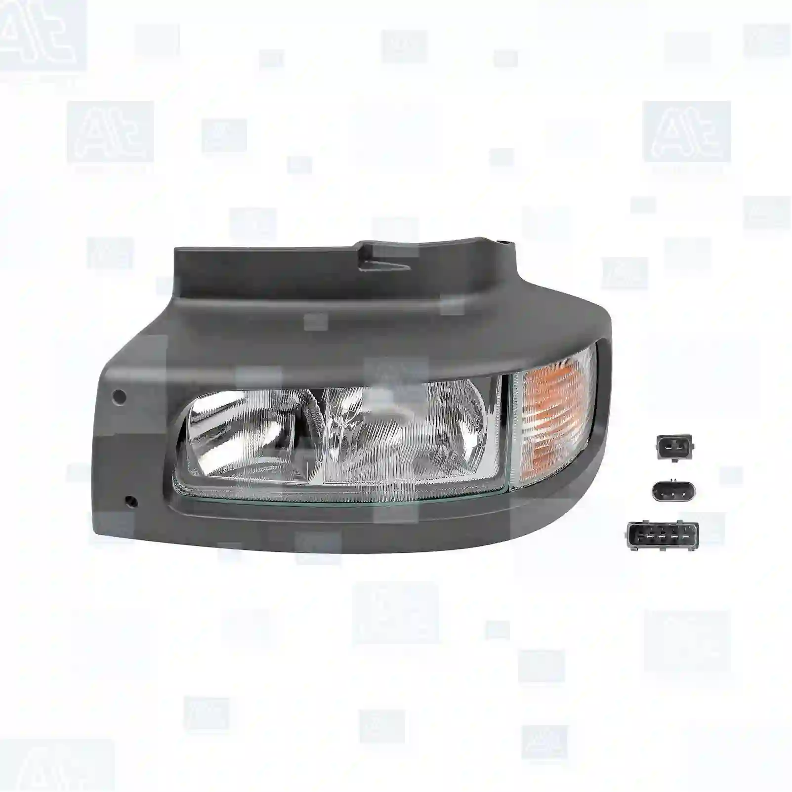 Headlamp Headlamp, complete, left, at no: 77712782 ,  oem no:5010468976 At Spare Part | Engine, Accelerator Pedal, Camshaft, Connecting Rod, Crankcase, Crankshaft, Cylinder Head, Engine Suspension Mountings, Exhaust Manifold, Exhaust Gas Recirculation, Filter Kits, Flywheel Housing, General Overhaul Kits, Engine, Intake Manifold, Oil Cleaner, Oil Cooler, Oil Filter, Oil Pump, Oil Sump, Piston & Liner, Sensor & Switch, Timing Case, Turbocharger, Cooling System, Belt Tensioner, Coolant Filter, Coolant Pipe, Corrosion Prevention Agent, Drive, Expansion Tank, Fan, Intercooler, Monitors & Gauges, Radiator, Thermostat, V-Belt / Timing belt, Water Pump, Fuel System, Electronical Injector Unit, Feed Pump, Fuel Filter, cpl., Fuel Gauge Sender,  Fuel Line, Fuel Pump, Fuel Tank, Injection Line Kit, Injection Pump, Exhaust System, Clutch & Pedal, Gearbox, Propeller Shaft, Axles, Brake System, Hubs & Wheels, Suspension, Leaf Spring, Universal Parts / Accessories, Steering, Electrical System, Cabin