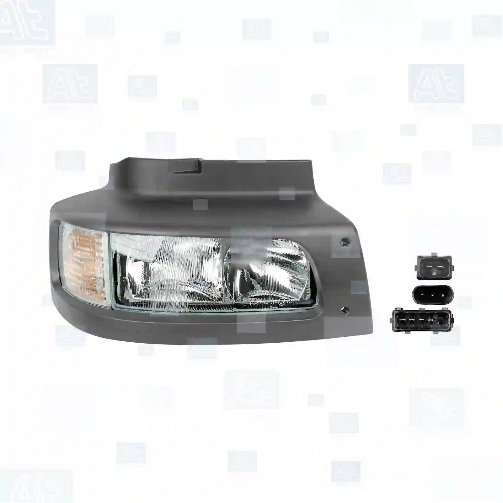 Headlamp Headlamp, complete, right, at no: 77712783 ,  oem no:5010468977 At Spare Part | Engine, Accelerator Pedal, Camshaft, Connecting Rod, Crankcase, Crankshaft, Cylinder Head, Engine Suspension Mountings, Exhaust Manifold, Exhaust Gas Recirculation, Filter Kits, Flywheel Housing, General Overhaul Kits, Engine, Intake Manifold, Oil Cleaner, Oil Cooler, Oil Filter, Oil Pump, Oil Sump, Piston & Liner, Sensor & Switch, Timing Case, Turbocharger, Cooling System, Belt Tensioner, Coolant Filter, Coolant Pipe, Corrosion Prevention Agent, Drive, Expansion Tank, Fan, Intercooler, Monitors & Gauges, Radiator, Thermostat, V-Belt / Timing belt, Water Pump, Fuel System, Electronical Injector Unit, Feed Pump, Fuel Filter, cpl., Fuel Gauge Sender,  Fuel Line, Fuel Pump, Fuel Tank, Injection Line Kit, Injection Pump, Exhaust System, Clutch & Pedal, Gearbox, Propeller Shaft, Axles, Brake System, Hubs & Wheels, Suspension, Leaf Spring, Universal Parts / Accessories, Steering, Electrical System, Cabin