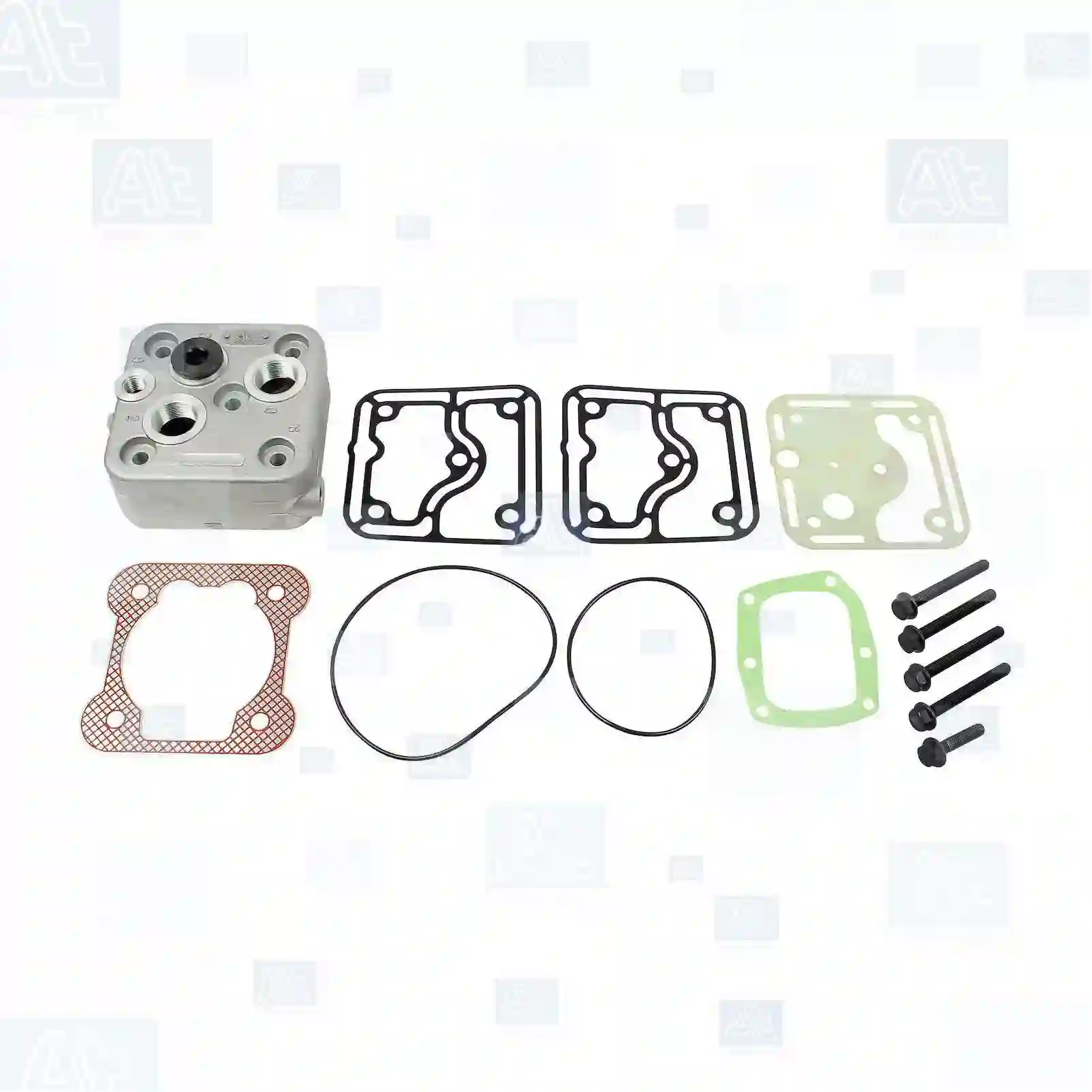 Compressor Cylinder head, compressor, complete, at no: 77714334 ,  oem no:81541146022 At Spare Part | Engine, Accelerator Pedal, Camshaft, Connecting Rod, Crankcase, Crankshaft, Cylinder Head, Engine Suspension Mountings, Exhaust Manifold, Exhaust Gas Recirculation, Filter Kits, Flywheel Housing, General Overhaul Kits, Engine, Intake Manifold, Oil Cleaner, Oil Cooler, Oil Filter, Oil Pump, Oil Sump, Piston & Liner, Sensor & Switch, Timing Case, Turbocharger, Cooling System, Belt Tensioner, Coolant Filter, Coolant Pipe, Corrosion Prevention Agent, Drive, Expansion Tank, Fan, Intercooler, Monitors & Gauges, Radiator, Thermostat, V-Belt / Timing belt, Water Pump, Fuel System, Electronical Injector Unit, Feed Pump, Fuel Filter, cpl., Fuel Gauge Sender,  Fuel Line, Fuel Pump, Fuel Tank, Injection Line Kit, Injection Pump, Exhaust System, Clutch & Pedal, Gearbox, Propeller Shaft, Axles, Brake System, Hubs & Wheels, Suspension, Leaf Spring, Universal Parts / Accessories, Steering, Electrical System, Cabin