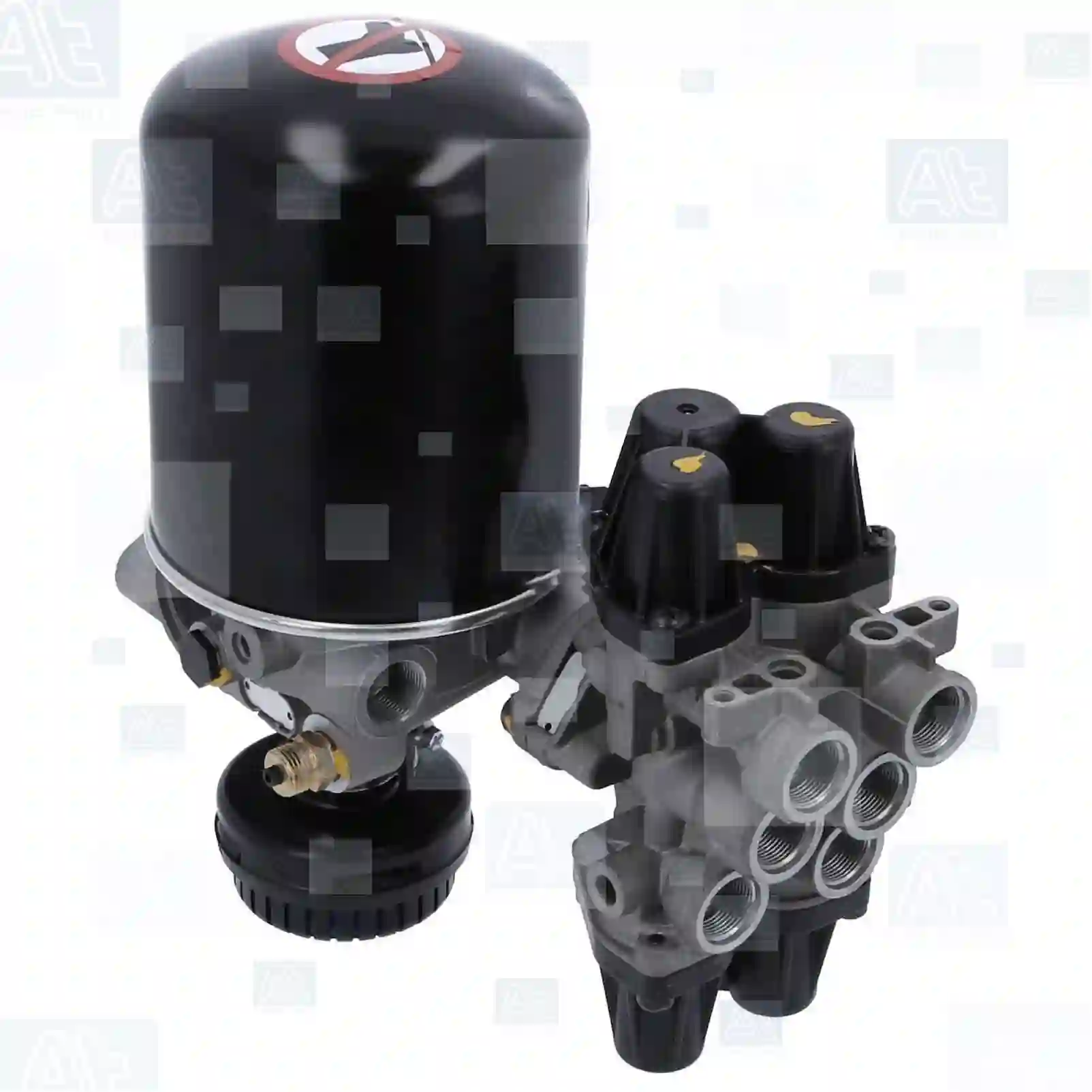  4 Circuit Protection Valve Air dryer, complete with valve, at no: 77715126 ,  oem no:6934207871, 6934207971, , , , , , , , , At Spare Part | Engine, Accelerator Pedal, Camshaft, Connecting Rod, Crankcase, Crankshaft, Cylinder Head, Engine Suspension Mountings, Exhaust Manifold, Exhaust Gas Recirculation, Filter Kits, Flywheel Housing, General Overhaul Kits, Engine, Intake Manifold, Oil Cleaner, Oil Cooler, Oil Filter, Oil Pump, Oil Sump, Piston & Liner, Sensor & Switch, Timing Case, Turbocharger, Cooling System, Belt Tensioner, Coolant Filter, Coolant Pipe, Corrosion Prevention Agent, Drive, Expansion Tank, Fan, Intercooler, Monitors & Gauges, Radiator, Thermostat, V-Belt / Timing belt, Water Pump, Fuel System, Electronical Injector Unit, Feed Pump, Fuel Filter, cpl., Fuel Gauge Sender,  Fuel Line, Fuel Pump, Fuel Tank, Injection Line Kit, Injection Pump, Exhaust System, Clutch & Pedal, Gearbox, Propeller Shaft, Axles, Brake System, Hubs & Wheels, Suspension, Leaf Spring, Universal Parts / Accessories, Steering, Electrical System, Cabin