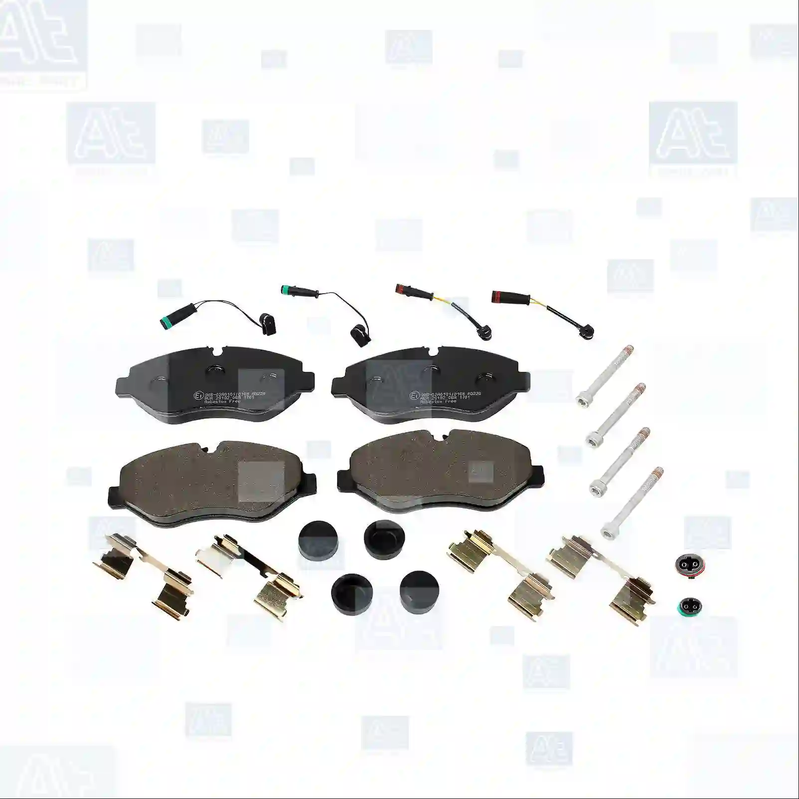 Brake Disc Disc brake pad kit, with accessories, at no: 77715572 ,  oem no:2E0698151, 2E0698151B, 2E0698151E, 2E0698151, 68006732AA, 68006732AB, 68006732AC, 68055461AA, 0004230230, 0004230430, 0004320430, 0034205120, 0034206220, 0034209420, 0044204420, 0044204720, 0044204920, 0044205220, 0044206720, 0044207820, 0044208320, 0054202120, 0054204120, 0054205220, 0054206120, 0054206720, 0054207020, 0054207920, 0054209320, 0054209420, 0064200120, 0064208420, 0074201020, 0084205020, 1644201520, 1644201920, 9064210010, 9064210400, 5001868606, 2E0698151, 2E0698151B, 2E0698151E, 2E0698151, 2E0698151B, 2E0698151E, 2E0698151, 2E0698151B, 2E0698151E, JZW698151AB At Spare Part | Engine, Accelerator Pedal, Camshaft, Connecting Rod, Crankcase, Crankshaft, Cylinder Head, Engine Suspension Mountings, Exhaust Manifold, Exhaust Gas Recirculation, Filter Kits, Flywheel Housing, General Overhaul Kits, Engine, Intake Manifold, Oil Cleaner, Oil Cooler, Oil Filter, Oil Pump, Oil Sump, Piston & Liner, Sensor & Switch, Timing Case, Turbocharger, Cooling System, Belt Tensioner, Coolant Filter, Coolant Pipe, Corrosion Prevention Agent, Drive, Expansion Tank, Fan, Intercooler, Monitors & Gauges, Radiator, Thermostat, V-Belt / Timing belt, Water Pump, Fuel System, Electronical Injector Unit, Feed Pump, Fuel Filter, cpl., Fuel Gauge Sender,  Fuel Line, Fuel Pump, Fuel Tank, Injection Line Kit, Injection Pump, Exhaust System, Clutch & Pedal, Gearbox, Propeller Shaft, Axles, Brake System, Hubs & Wheels, Suspension, Leaf Spring, Universal Parts / Accessories, Steering, Electrical System, Cabin