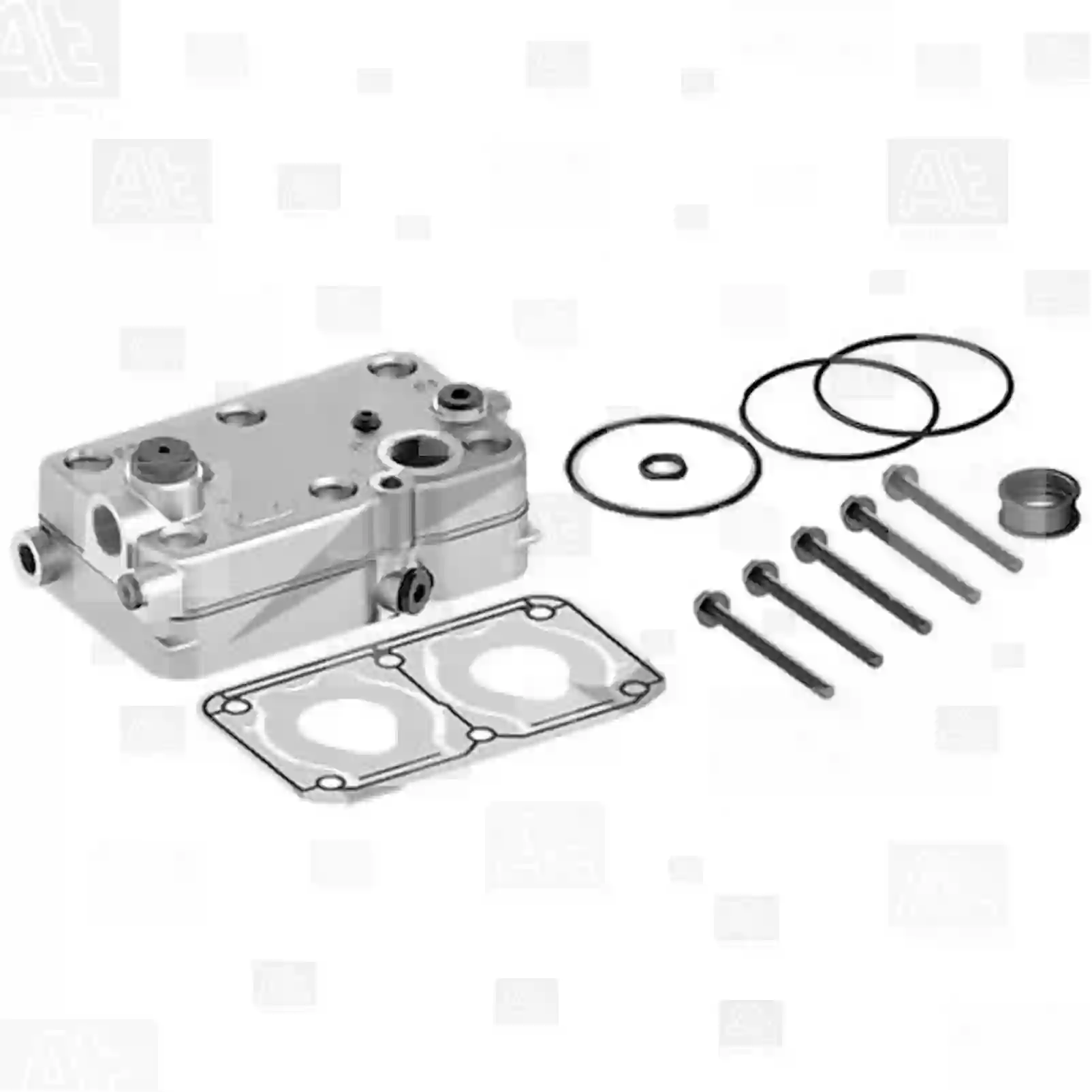 Compressor Cylinder head, compressor, complete, at no: 77715696 ,  oem no:11300815 At Spare Part | Engine, Accelerator Pedal, Camshaft, Connecting Rod, Crankcase, Crankshaft, Cylinder Head, Engine Suspension Mountings, Exhaust Manifold, Exhaust Gas Recirculation, Filter Kits, Flywheel Housing, General Overhaul Kits, Engine, Intake Manifold, Oil Cleaner, Oil Cooler, Oil Filter, Oil Pump, Oil Sump, Piston & Liner, Sensor & Switch, Timing Case, Turbocharger, Cooling System, Belt Tensioner, Coolant Filter, Coolant Pipe, Corrosion Prevention Agent, Drive, Expansion Tank, Fan, Intercooler, Monitors & Gauges, Radiator, Thermostat, V-Belt / Timing belt, Water Pump, Fuel System, Electronical Injector Unit, Feed Pump, Fuel Filter, cpl., Fuel Gauge Sender,  Fuel Line, Fuel Pump, Fuel Tank, Injection Line Kit, Injection Pump, Exhaust System, Clutch & Pedal, Gearbox, Propeller Shaft, Axles, Brake System, Hubs & Wheels, Suspension, Leaf Spring, Universal Parts / Accessories, Steering, Electrical System, Cabin