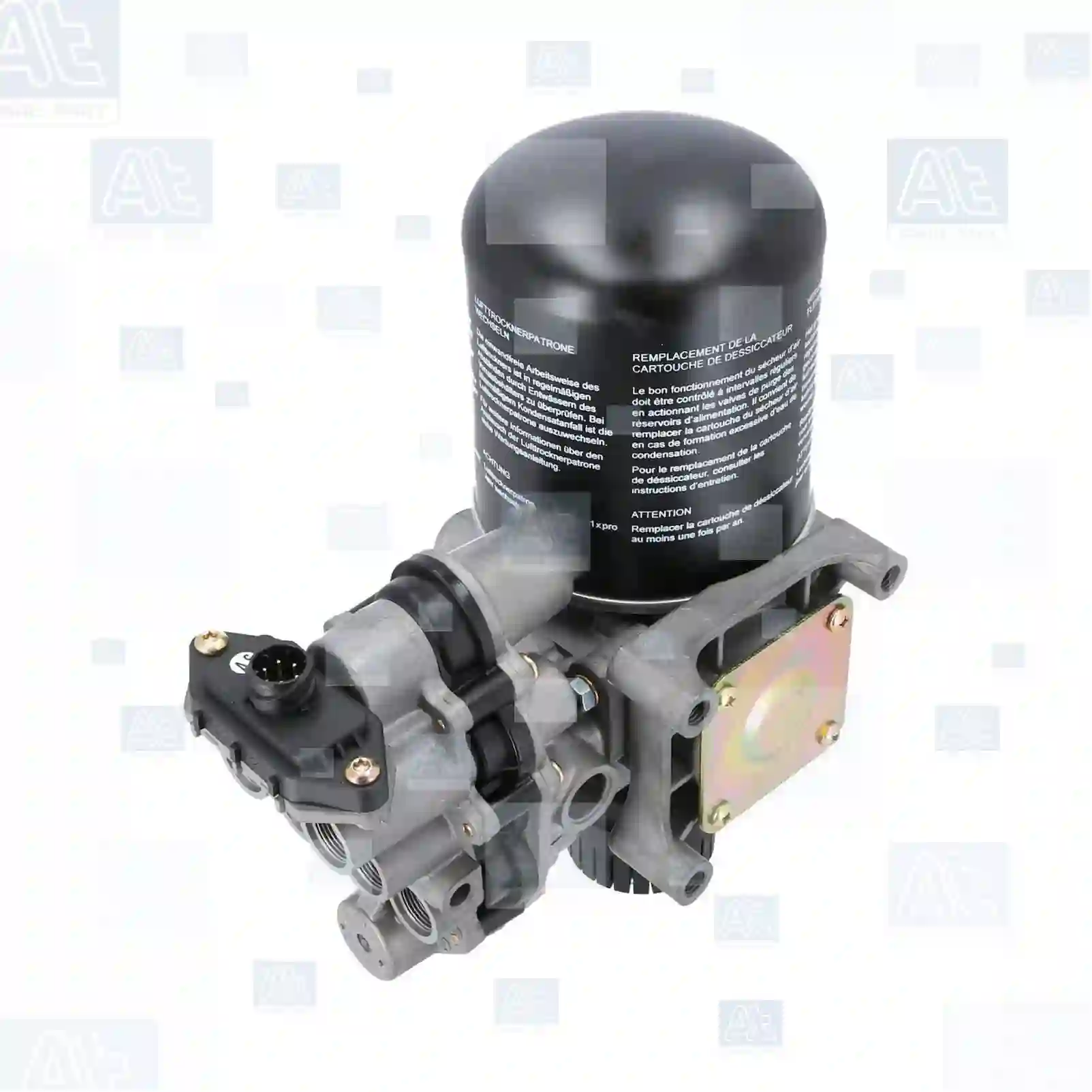 Air Dryer Air dryer, complete with valve, at no: 77716287 ,  oem no:1681570, 1681570A, 1681570R At Spare Part | Engine, Accelerator Pedal, Camshaft, Connecting Rod, Crankcase, Crankshaft, Cylinder Head, Engine Suspension Mountings, Exhaust Manifold, Exhaust Gas Recirculation, Filter Kits, Flywheel Housing, General Overhaul Kits, Engine, Intake Manifold, Oil Cleaner, Oil Cooler, Oil Filter, Oil Pump, Oil Sump, Piston & Liner, Sensor & Switch, Timing Case, Turbocharger, Cooling System, Belt Tensioner, Coolant Filter, Coolant Pipe, Corrosion Prevention Agent, Drive, Expansion Tank, Fan, Intercooler, Monitors & Gauges, Radiator, Thermostat, V-Belt / Timing belt, Water Pump, Fuel System, Electronical Injector Unit, Feed Pump, Fuel Filter, cpl., Fuel Gauge Sender,  Fuel Line, Fuel Pump, Fuel Tank, Injection Line Kit, Injection Pump, Exhaust System, Clutch & Pedal, Gearbox, Propeller Shaft, Axles, Brake System, Hubs & Wheels, Suspension, Leaf Spring, Universal Parts / Accessories, Steering, Electrical System, Cabin