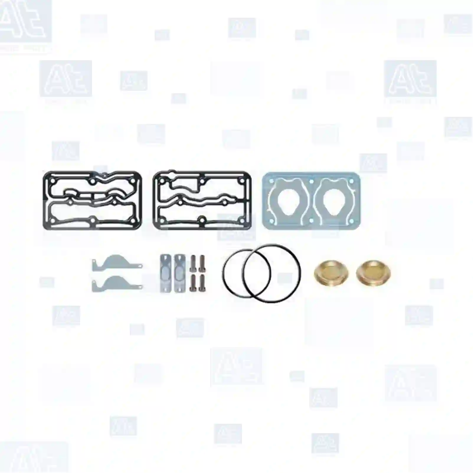 Compressor Repair kit, cylinder head, at no: 77717538 ,  oem no:20701803S2 At Spare Part | Engine, Accelerator Pedal, Camshaft, Connecting Rod, Crankcase, Crankshaft, Cylinder Head, Engine Suspension Mountings, Exhaust Manifold, Exhaust Gas Recirculation, Filter Kits, Flywheel Housing, General Overhaul Kits, Engine, Intake Manifold, Oil Cleaner, Oil Cooler, Oil Filter, Oil Pump, Oil Sump, Piston & Liner, Sensor & Switch, Timing Case, Turbocharger, Cooling System, Belt Tensioner, Coolant Filter, Coolant Pipe, Corrosion Prevention Agent, Drive, Expansion Tank, Fan, Intercooler, Monitors & Gauges, Radiator, Thermostat, V-Belt / Timing belt, Water Pump, Fuel System, Electronical Injector Unit, Feed Pump, Fuel Filter, cpl., Fuel Gauge Sender,  Fuel Line, Fuel Pump, Fuel Tank, Injection Line Kit, Injection Pump, Exhaust System, Clutch & Pedal, Gearbox, Propeller Shaft, Axles, Brake System, Hubs & Wheels, Suspension, Leaf Spring, Universal Parts / Accessories, Steering, Electrical System, Cabin