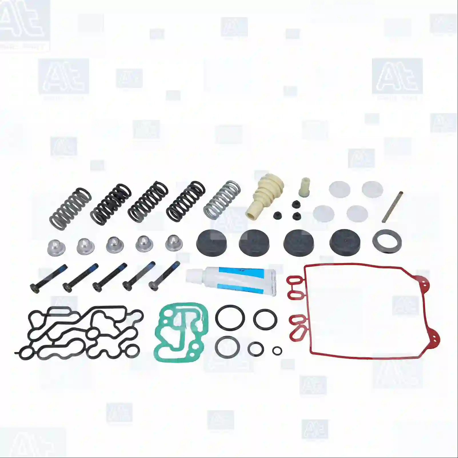 Air Dryer Repair kit, protection valve, air dryer, at no: 77717680 ,  oem no:1753580S, 1763422S, 1774873S, 1928588S, 2077976S At Spare Part | Engine, Accelerator Pedal, Camshaft, Connecting Rod, Crankcase, Crankshaft, Cylinder Head, Engine Suspension Mountings, Exhaust Manifold, Exhaust Gas Recirculation, Filter Kits, Flywheel Housing, General Overhaul Kits, Engine, Intake Manifold, Oil Cleaner, Oil Cooler, Oil Filter, Oil Pump, Oil Sump, Piston & Liner, Sensor & Switch, Timing Case, Turbocharger, Cooling System, Belt Tensioner, Coolant Filter, Coolant Pipe, Corrosion Prevention Agent, Drive, Expansion Tank, Fan, Intercooler, Monitors & Gauges, Radiator, Thermostat, V-Belt / Timing belt, Water Pump, Fuel System, Electronical Injector Unit, Feed Pump, Fuel Filter, cpl., Fuel Gauge Sender,  Fuel Line, Fuel Pump, Fuel Tank, Injection Line Kit, Injection Pump, Exhaust System, Clutch & Pedal, Gearbox, Propeller Shaft, Axles, Brake System, Hubs & Wheels, Suspension, Leaf Spring, Universal Parts / Accessories, Steering, Electrical System, Cabin