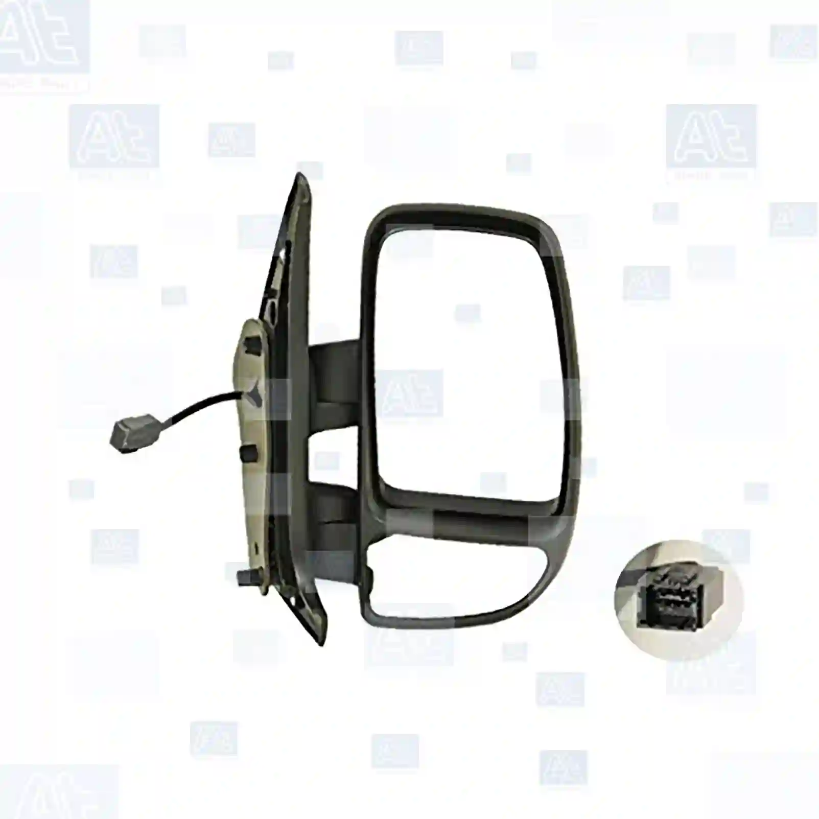 Mirror Main mirror, complete, right, heated, electrical, at no: 77720442 ,  oem no:96301-00QAT, 7700352188, 8200270544 At Spare Part | Engine, Accelerator Pedal, Camshaft, Connecting Rod, Crankcase, Crankshaft, Cylinder Head, Engine Suspension Mountings, Exhaust Manifold, Exhaust Gas Recirculation, Filter Kits, Flywheel Housing, General Overhaul Kits, Engine, Intake Manifold, Oil Cleaner, Oil Cooler, Oil Filter, Oil Pump, Oil Sump, Piston & Liner, Sensor & Switch, Timing Case, Turbocharger, Cooling System, Belt Tensioner, Coolant Filter, Coolant Pipe, Corrosion Prevention Agent, Drive, Expansion Tank, Fan, Intercooler, Monitors & Gauges, Radiator, Thermostat, V-Belt / Timing belt, Water Pump, Fuel System, Electronical Injector Unit, Feed Pump, Fuel Filter, cpl., Fuel Gauge Sender,  Fuel Line, Fuel Pump, Fuel Tank, Injection Line Kit, Injection Pump, Exhaust System, Clutch & Pedal, Gearbox, Propeller Shaft, Axles, Brake System, Hubs & Wheels, Suspension, Leaf Spring, Universal Parts / Accessories, Steering, Electrical System, Cabin