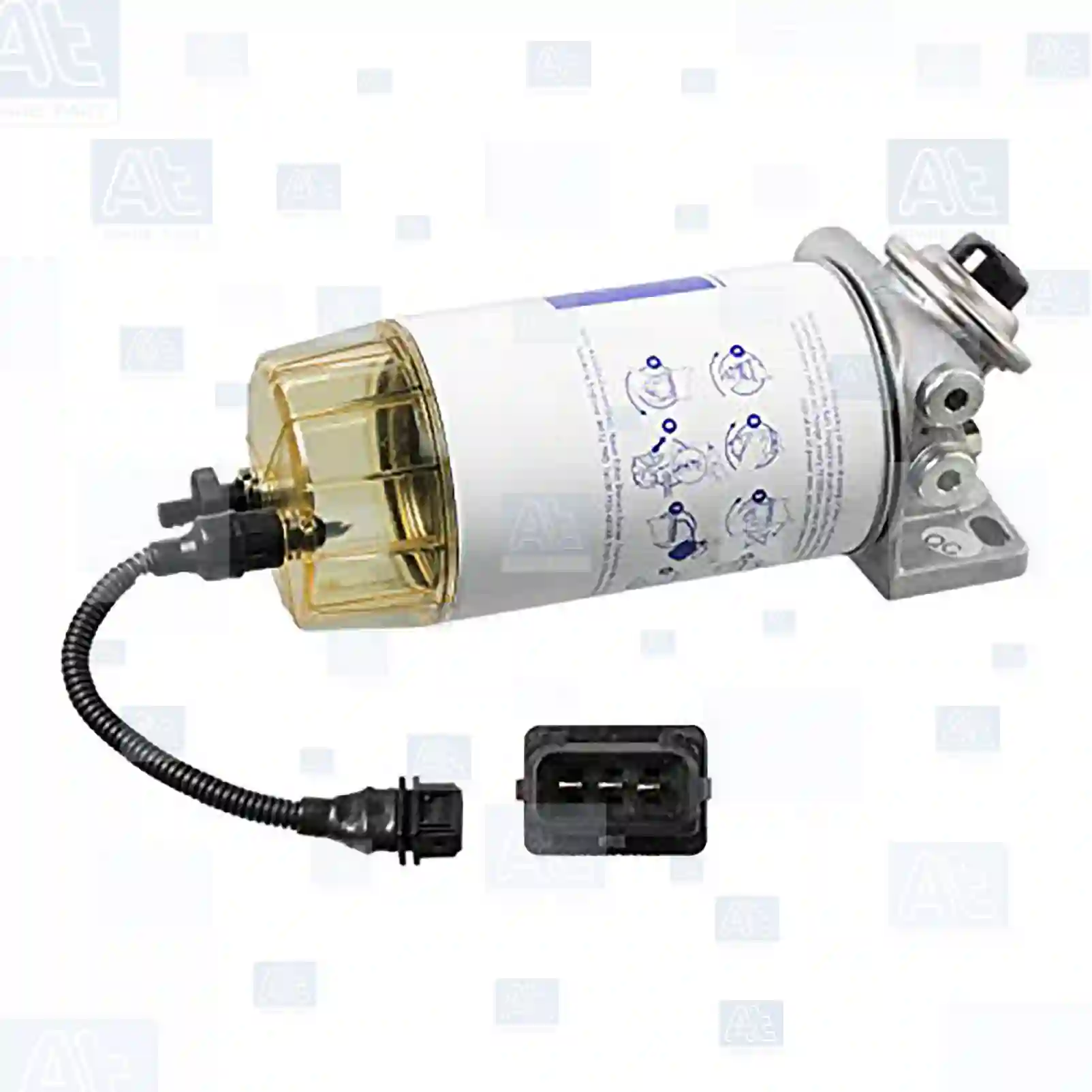 Fuel Filter, cpl. Fuel filter, complete, at no: 77724301 ,  oem no:504101411 At Spare Part | Engine, Accelerator Pedal, Camshaft, Connecting Rod, Crankcase, Crankshaft, Cylinder Head, Engine Suspension Mountings, Exhaust Manifold, Exhaust Gas Recirculation, Filter Kits, Flywheel Housing, General Overhaul Kits, Engine, Intake Manifold, Oil Cleaner, Oil Cooler, Oil Filter, Oil Pump, Oil Sump, Piston & Liner, Sensor & Switch, Timing Case, Turbocharger, Cooling System, Belt Tensioner, Coolant Filter, Coolant Pipe, Corrosion Prevention Agent, Drive, Expansion Tank, Fan, Intercooler, Monitors & Gauges, Radiator, Thermostat, V-Belt / Timing belt, Water Pump, Fuel System, Electronical Injector Unit, Feed Pump, Fuel Filter, cpl., Fuel Gauge Sender,  Fuel Line, Fuel Pump, Fuel Tank, Injection Line Kit, Injection Pump, Exhaust System, Clutch & Pedal, Gearbox, Propeller Shaft, Axles, Brake System, Hubs & Wheels, Suspension, Leaf Spring, Universal Parts / Accessories, Steering, Electrical System, Cabin