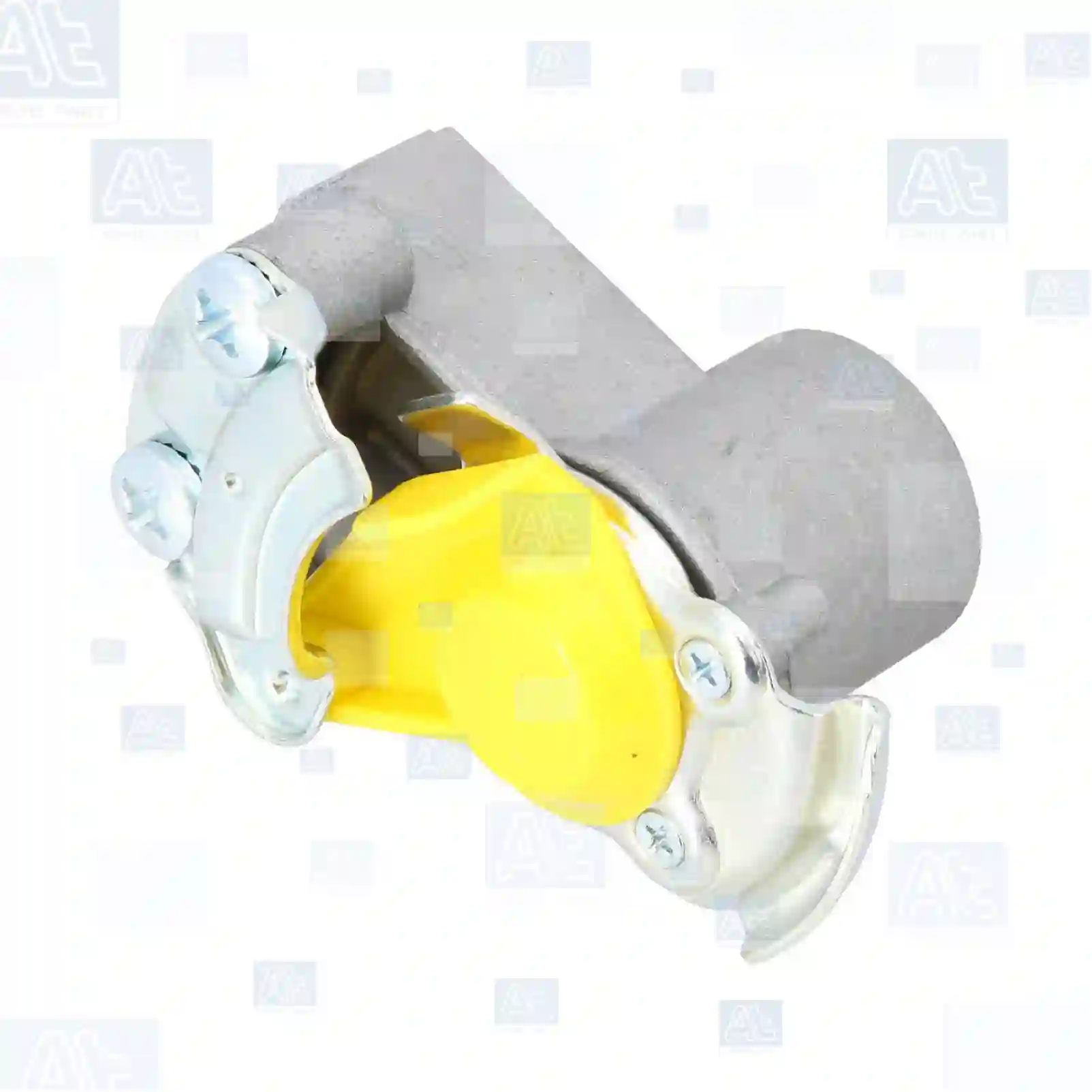 Compressed Air Palm coupling, yellow lid, at no: 77726001 ,  oem no:1518208, 7104504, 2480057, DC214639, WZ2480057, 6500333, 10167538, 1935534 At Spare Part | Engine, Accelerator Pedal, Camshaft, Connecting Rod, Crankcase, Crankshaft, Cylinder Head, Engine Suspension Mountings, Exhaust Manifold, Exhaust Gas Recirculation, Filter Kits, Flywheel Housing, General Overhaul Kits, Engine, Intake Manifold, Oil Cleaner, Oil Cooler, Oil Filter, Oil Pump, Oil Sump, Piston & Liner, Sensor & Switch, Timing Case, Turbocharger, Cooling System, Belt Tensioner, Coolant Filter, Coolant Pipe, Corrosion Prevention Agent, Drive, Expansion Tank, Fan, Intercooler, Monitors & Gauges, Radiator, Thermostat, V-Belt / Timing belt, Water Pump, Fuel System, Electronical Injector Unit, Feed Pump, Fuel Filter, cpl., Fuel Gauge Sender,  Fuel Line, Fuel Pump, Fuel Tank, Injection Line Kit, Injection Pump, Exhaust System, Clutch & Pedal, Gearbox, Propeller Shaft, Axles, Brake System, Hubs & Wheels, Suspension, Leaf Spring, Universal Parts / Accessories, Steering, Electrical System, Cabin